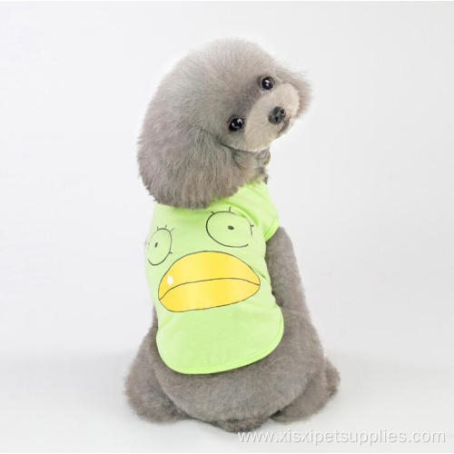 Eco-friendly Printing Wholesale Luxury Summer Dog Clothes